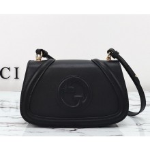 Gucci Blondie mini shoulder bag 815700 black smooth leather 2024