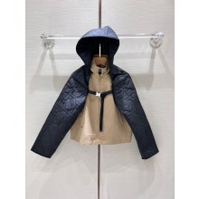 dior Beige Cotton Gabardine 2-in-1 Peacoat 2023