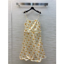 Prada foral-print dress 2025