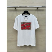 LOUIS VUITTON LV Travel Stamp T-Shirt 1AFN08 2024