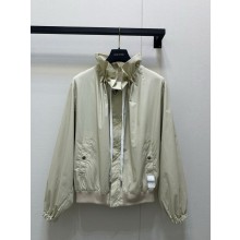 LOUIS VUITTON Ruffle Collar Bomber Jacket 1AIBOE 2025