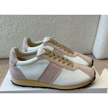 The Row Women's Mica Sneakers white/pink 1123-2024