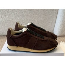 The Row Women's dark brown Mica Sneakers 1123-2024