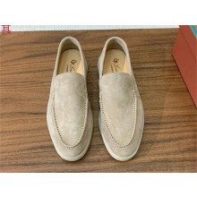 Loro Piana Summer Walk Loafers in suede leather 18