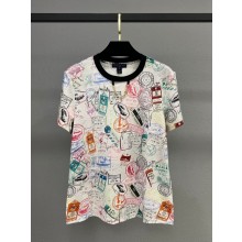 Louis Vuitton Travel Stamp T-Shirt  1AGDLC 2025