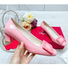 Roger Vivier Patent Leather Belle Vivier Pumps pink 2023