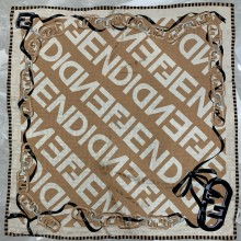 Fendi silk foulard scarf 90x90cm 09 2024