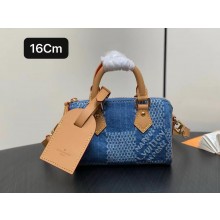 louis vuitton Damier Denim 3D Nano speedy bag 2024