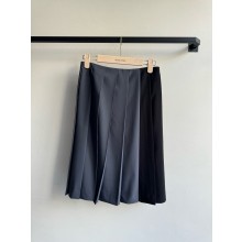 MIU MIU Hematite/Nero Kid mohair skirt 2025