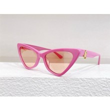JIMMY CHOO SOL PINK Cat Eye Sunglasses 2025