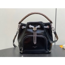 LOUIS VUITTON black lambskin No Way Vibe M14377 2025