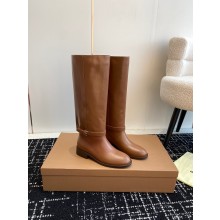burberry Leather Boots brown 2023