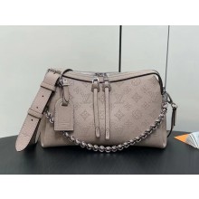 louis vuitton hand it all PM bag in mahina leather GALET 2024