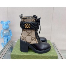 Gucci Women's boot with Double G 719849 Beige 2023