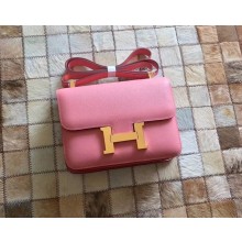 Hermes Constance 18/23 Bag in original Epsom Leather pink