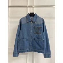 LOUIS VUITTON Workwear LV Denim Jacket 1AGTF5 2025