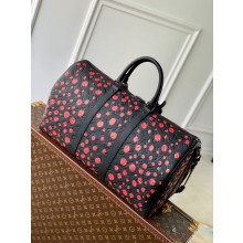 LV x YK Keepall 50 Taurillon Monogram cowhide BAG m21674 2023