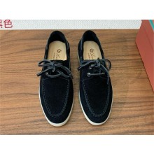 Loro Piana Sea-Sail Walk Loafers in suede leather 06