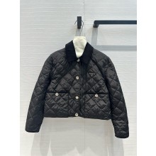 Prada black Light Re-Nylon cropped jacket 29X166 2024 