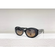 chanel Oval Sunglasses A71634 01 2024