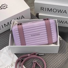 rimowa Personal Aluminium Cross-Body Bag purple