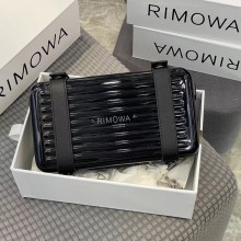 rimowa Personal Aluminium Cross-Body Bag black