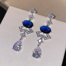 bvlgari blue crystals earrings silver 01 2021 