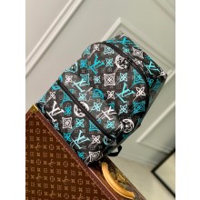 Louis Vuitton Discovery Backpack in LV Graffiti Green Monogram Eclipse Canvas M21395 2022