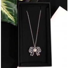 Chanel ruban bow necklace white/black 2018