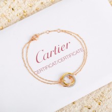 cartier trinity bracelet pink gold
