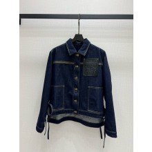 LOEWE Workwear jacket in denim Indigo Blue 2024