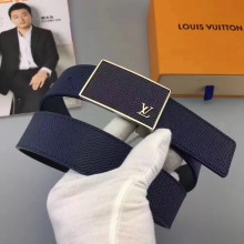 LOUIS VUITTON Metropole 35mm BELT IN TAIGA LEATHER
