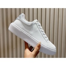 Prada leather women/Men Sneakers with enameled triangle 112307-2024