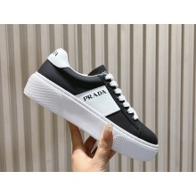 Prada leather women/Men Sneakers with enameled triangle 112309-2024