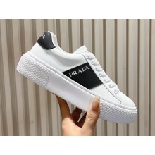 Prada leather women/Men Sneakers with enameled triangle 112311-2024