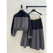 Miu Miu Kid mohair jacket and skirt 2025