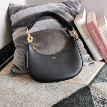 celine Medium Ava Strap Bag in Smooth Calfskin Black 