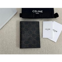 CELINE VERTICAL CARD HOLDER in TRIOMPHE CANVAS 2024