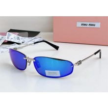 MIU MIU Nocturne SUNGLASSES cyan 2025