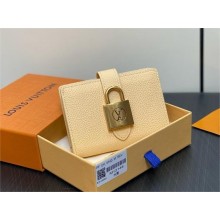 LOUIS VUITTON Low Key Compact Wallet M12148 BEIGE 2024