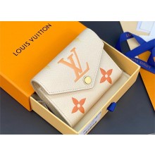 Louis Vuitton Gradient Neutral Victorine Wallet in Monogram Empreinte embossed leather M82202 2024