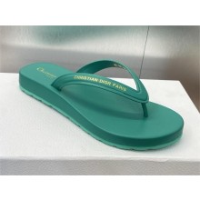 Dior Dioriviera Diorsea Thong Sandal green 2024