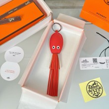 hermes poulple key ring red 2025