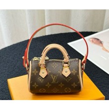 Louis Vuitton Micro Speedy Bag Charm M01882 02 