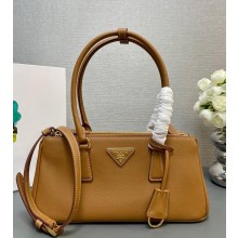 Prada saffiano leather handbag 1BA457 Caramel 2024