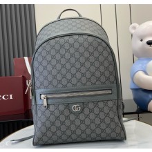 Gucci Ophidia medium backpack 821938 Grey and black GG Supreme canvas 2024