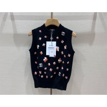 Chanel Cashmere Black & Multicolor TOP P76928 2024 