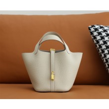 Hermes Picotin Lock Bag in original togo leather carie with gold hardware(handmade)