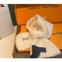 Louis Vuitton M90804 Only LV Mini Comfy Scarf  Creme 13 x 70 cm 2024