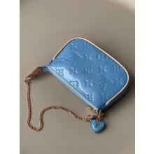 LOUIS VUITTON Mini Pochette Accessoires M82061 Lollipop Blue 2023